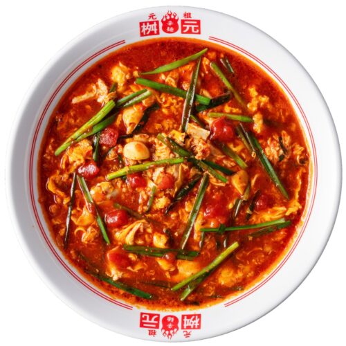 トマト辛麺（辛麺屋桝元）